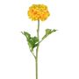 Kunstblume Ranunkel GRINTEL, gelb, 45cm, Ø9cm