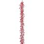 Kunst Feuerdorn Girlande SIVRON, Beeren, rot, 150cm