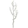 Deko Birkenzweig SNEFLO, silber, 75cm
