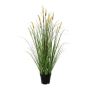 Fake Gras Lampenputzergras VELZA mit Rispen, gelb, 95cm