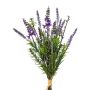 Kunstblumen Strauß Lavendel CURBA, lila, 35cm