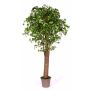 Unechter Ginkgo LUKARDIS, Naturstamm, grün, 175cm - Made in Italy