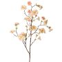 Künstlicher Zweig Zierpfirsich KENZUN, Blüten, pfirsich-rosa, 110cm, Ø2-6cm