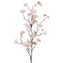 Künstlicher Zweig Zierpfirsich KENZUN, Blüten, hellrosa, 110cm, Ø2-6cm
