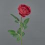 Kunstblume Rose THYRI, rot, 65cm, Ø10cm
