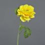 Kunstblume Ranunkel KRISTY, gelb, 60cm, Ø10cm