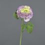 Kunstblume Ranunkel KRISTY, lila-creme, 60cm, Ø10cm
