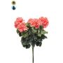 Künstliche Geranie BAKLIN auf Steckstab, crossdoor, rosa, 40cm
