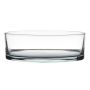 Dekoschale aus Glas VERA EARTH, klar, 8cm, Ø25cm