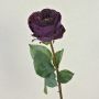 Künstliche Kohl-Rose TAYNARA, dunkellila, 50cm, Ø9cm