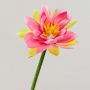 Kunstblume Lotusblüte SANJANA, pink, 45cm, Ø16cm