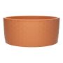 Keramikschale FERDINANTA mit Muster, terracotta, 10,1cm, 22,5cm