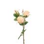 Kunstzweig Rose FREYDE, hellrosa, 45cm, Ø4-5cm