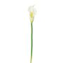 Plastikblume Calla PERKAN, weiß, 35cm