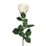 Dekoblume Rose NORLAN, weiß, 70cm