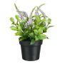 Kunstblume Ehrenpreis GRINTOL im Dekotopf, helllila, 18cm