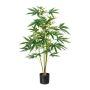 Kunstbaum Hanf BUGIN, Kunststamm, grün, 90cm