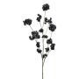 Kunstzweig Japanische Zierkirsche VORLUN mit Blüten, schwarz, 130cm