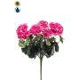 Künstliche Geranie BAKLIN auf Steckstab, crossdoor, pink, 40cm