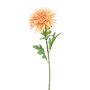 Künstliche Chrysantheme WASMER, pfirsich, 70cm