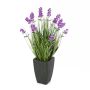 Plastik Lavendel FELICITAS im Dekotopf, lila, 45cm, Ø3cm