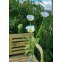 Künstliche Mohnblume Zweig OXANDRINE, creme-weiß, 60cm, Ø6cm