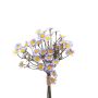 Kunstblumen Strauß Chrysanthemen klein WEMKE, helllila-blau, 35cm, Ø13cm
