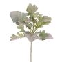 Kunstzweig Weißfilziger Greiskraut MARDUAN, Eco Collection, grün, 50cm