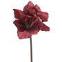 Künstliche Amaryllis SARDUAN, burgunderrot, 65cm, Ø10cm