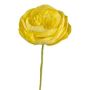 Dekoblume Ranunkel PINERY aus Papier, gelb, 45cm