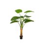 Kunst Pflanze Alocasia Calidora NICAS, Dekotopf, grün, 160cm