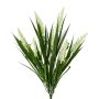 Fake Gras Lampenputzergras WANTI, Steckstab, Rispen, weiß, 55cm