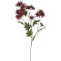 Künstliche Margerite FENAS, dunkelrot, 65cm, Ø4-5cm