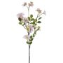 Textilblume Fleißiges Lieschen WENIA, rosa-weiß, 70cm