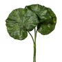 Dekoblatt Bronzeblatt GLAVO, 3 Stück, grün, 30cm