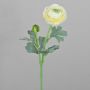Ranunkel künstlich CADISS, creme, 50cm, Ø7,5cm