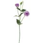 Künstlicher Zweig Lisianthus RINARA, lila, 65cm, Ø4,5-7cm