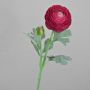 Ranunkel künstlich CADISS, pink, 50cm, Ø7,5cm