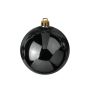 Tannenbaum Kugel CANELA, glänzend schwarz, Ø20cm