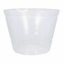 Einsatzgefäß KIPA für Pflanzkörbe, Kunststoff, wasserdicht, klar, 35cm, Ø45cm