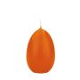 Eierkerze Kerzen Ostern LEONITA, orange, 9cm, 6cm, 16h - Made in Germany