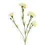 Kunstblume Nelke AHONG, creme, 60cm, Ø6-7cm
