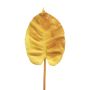 Kunstblatt Philodendron Scandens HUAYUAN, braun, 75cm