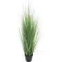 Fake Gras Rutenhirse LIFANG im Dekotopf, grün, 85cm