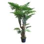 Fake Pflanze Philodendron Selloum FEICAI, Dekotopf, 190cm