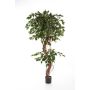 Künstlicher Ficus Benjamini LUANO, Naturstämme, grün, 180cm