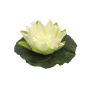 Kunst Seerose SHUOLIN, schwimmend, creme, Ø18cm