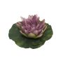 Kunst Seerose SHUOLIN, schwimmend, lila, Ø18cm