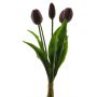 Kunst Tulpe LIBIA, lila, 35cm