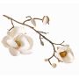 Textil Magnolie KOSTAS, weiß, 55cm, Ø6-8cm